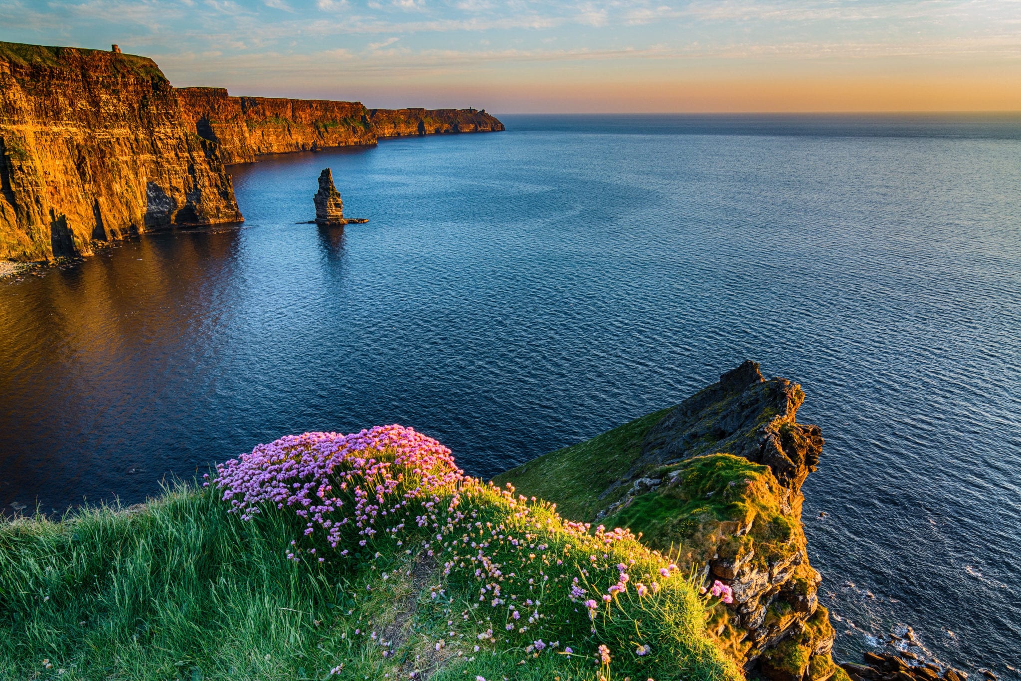 Cliffs Of Moher Summer The Irish Whiskey Trail