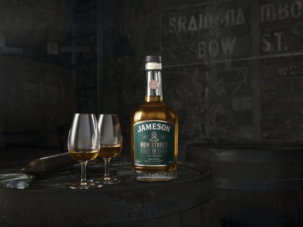 Jameson Bow Street 18 Years Cask Strength Irish Whiskey