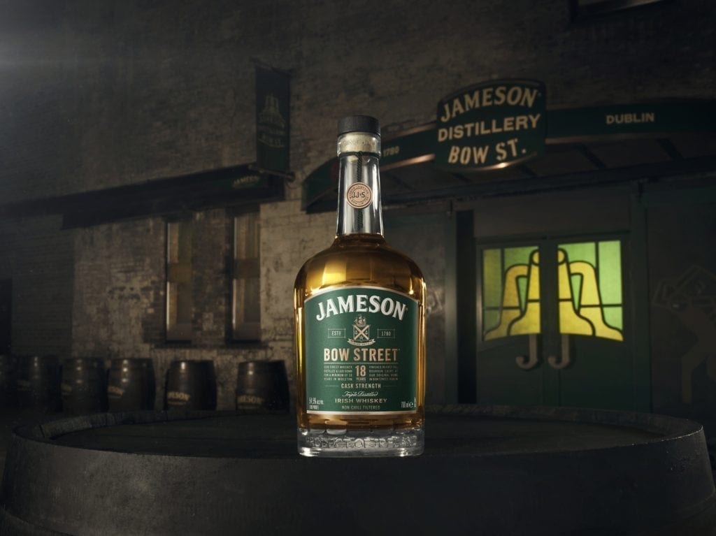 Jameson Bow Street 18 Years Cask Strength Irish Whiskey